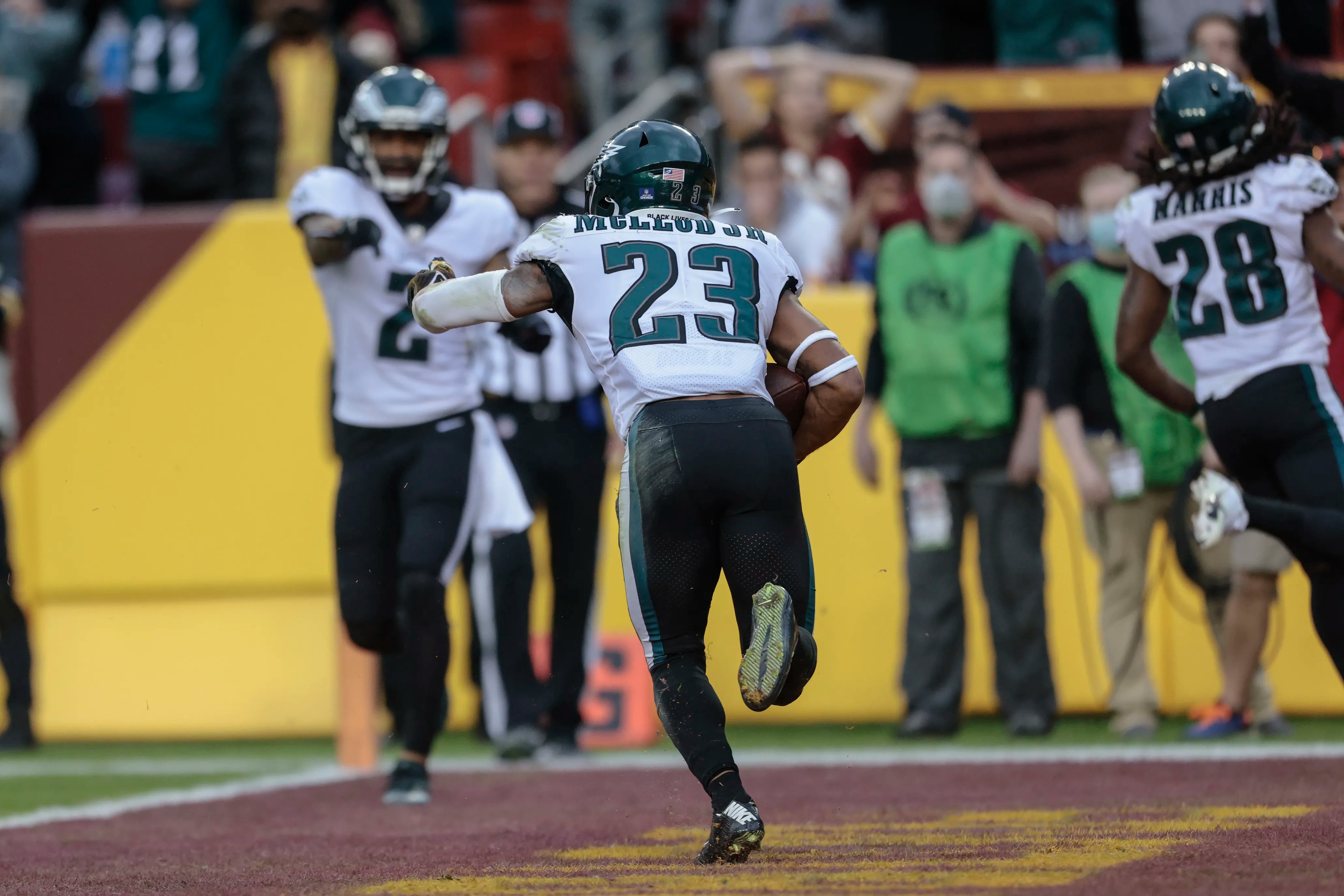 Philadelphia Eagles beat Washington Football Team, 20-16 — NFL