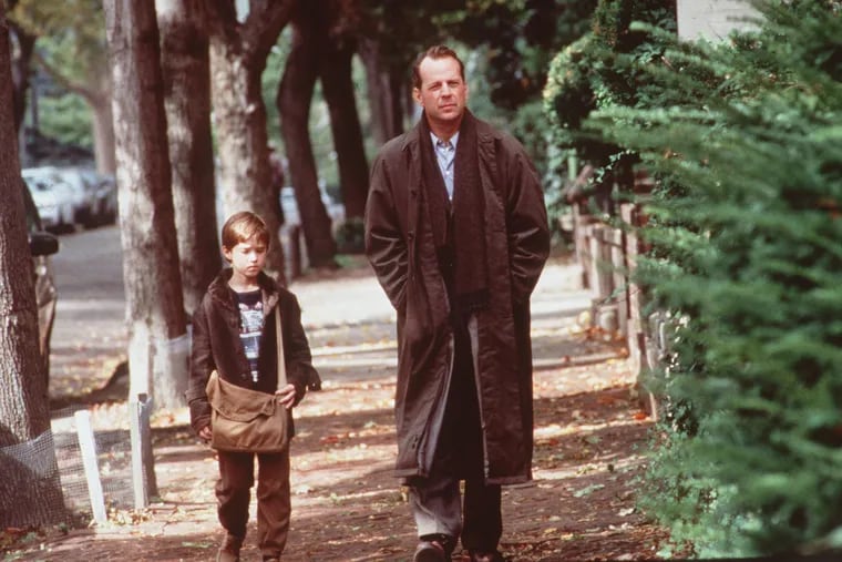 Haley Joel Osment and Bruce Willis in the 1999 movie "The Sixth Sense"