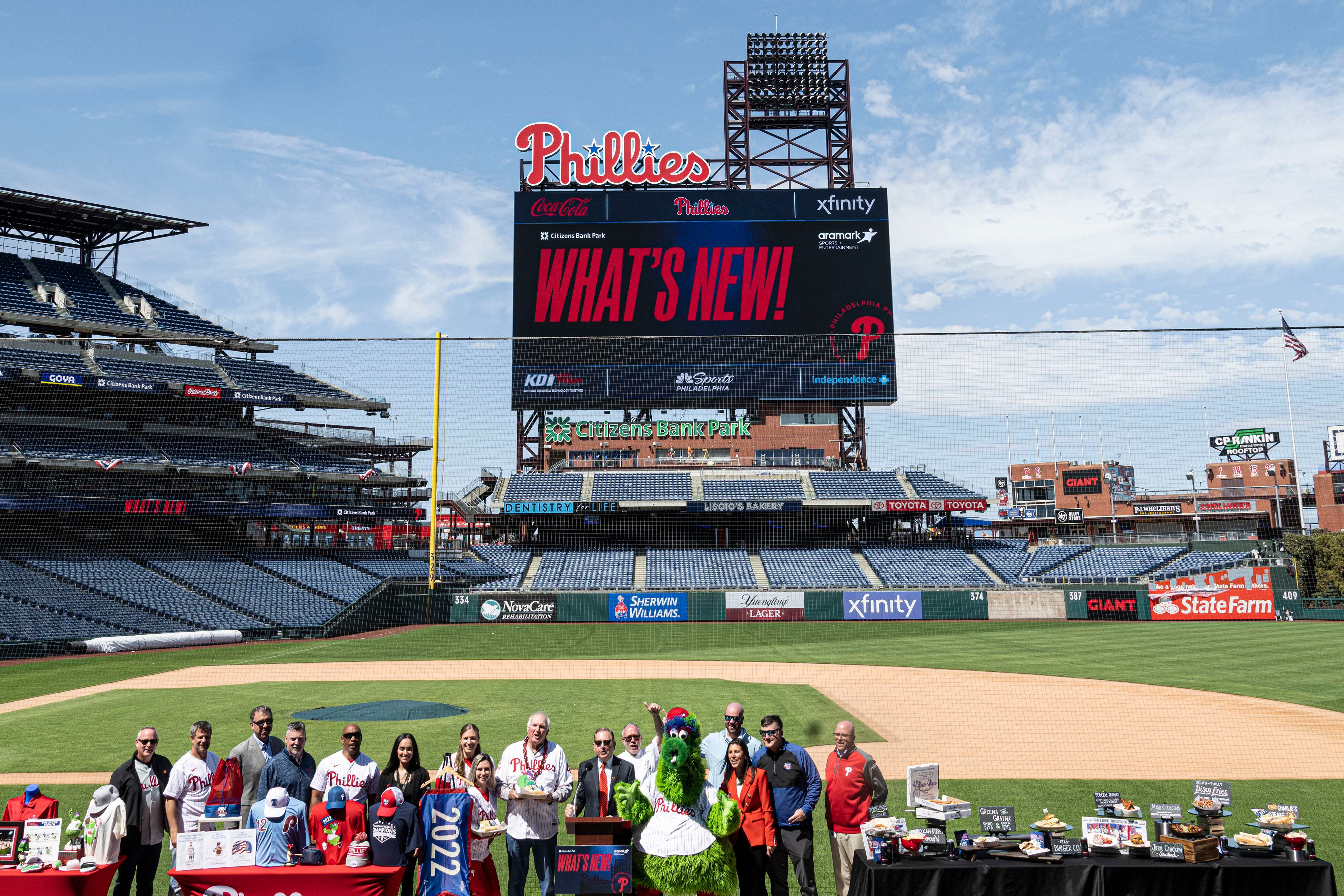 Phillies home opener 2023 photos vs. Reds at Citizens Bank Park