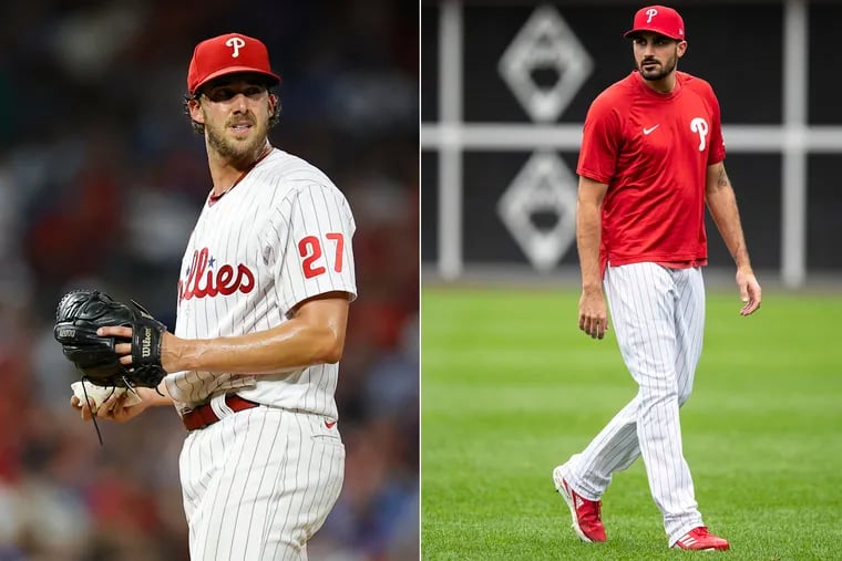 Phillies' Aaron Nola and Zach Eflin have been best friends from the minor  leagues to the World Series