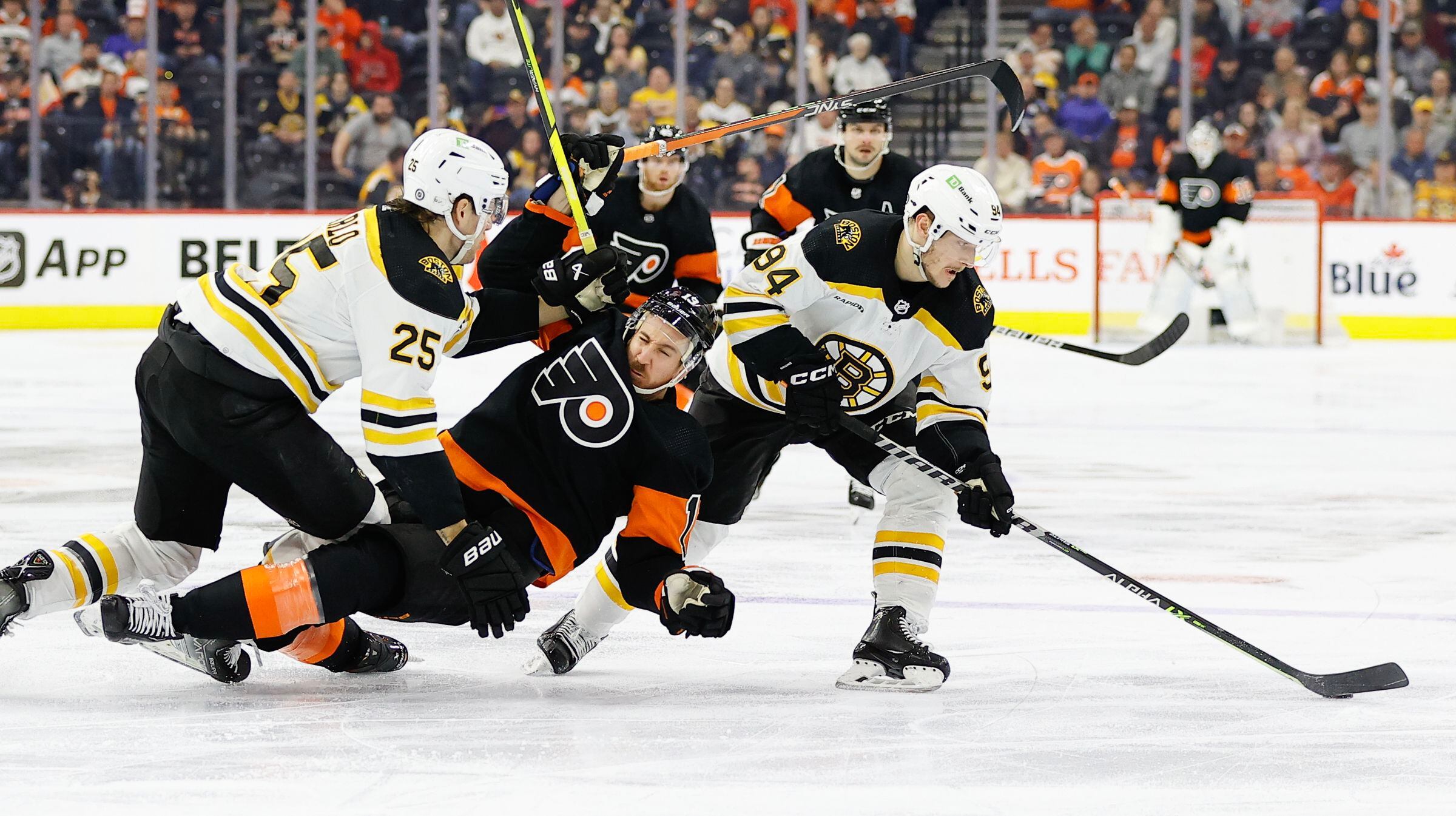 Bruins clip Flyers for NHL-record 63rd win - The Rink Live  Comprehensive  coverage of youth, junior, high school and college hockey