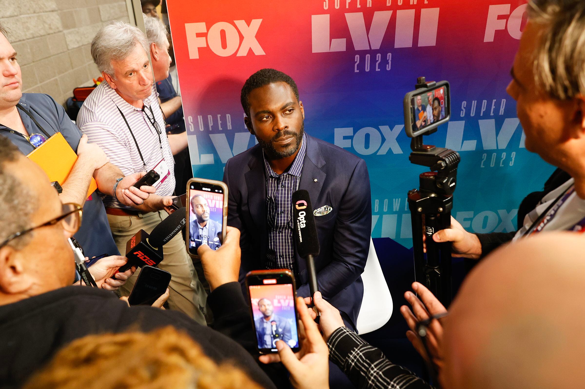 Michael Vick found a future on Fox's pregame show, but his past is