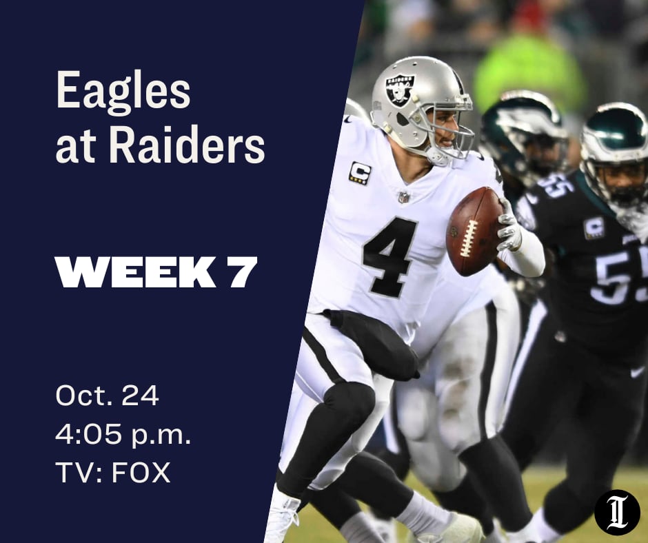 Eagles vs. Raiders Week 7 Highlights