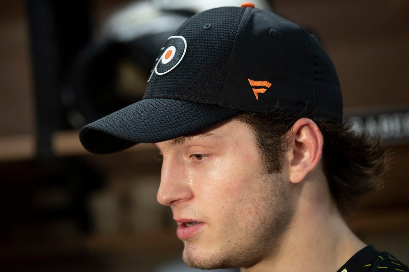 Flyers rookie Joel Farabee had two special guests at his NHL debut