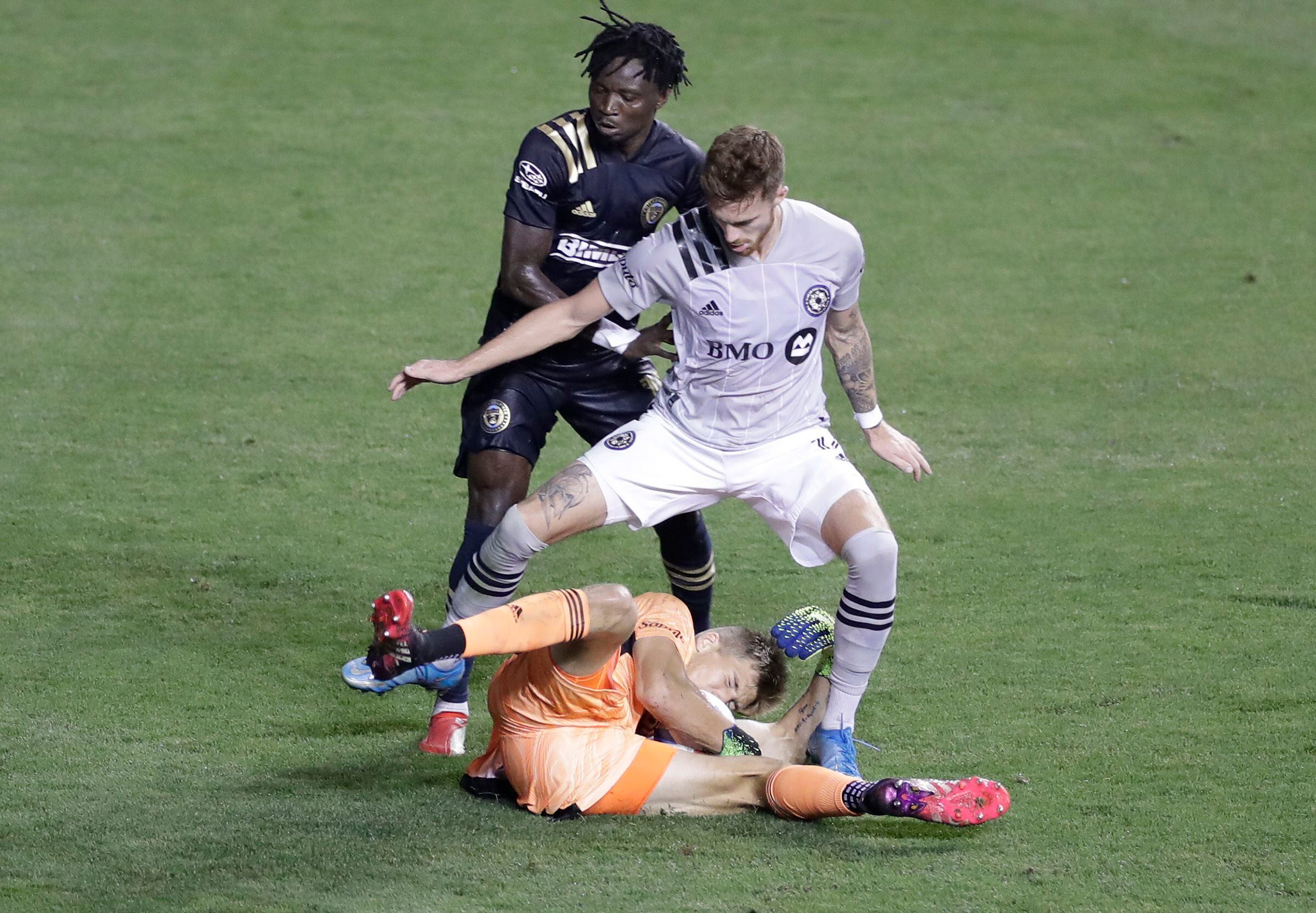 Quinn Sullivan scores late goal for Philadelphia Union to end game in a  draw vs CF Montréal, 1-1