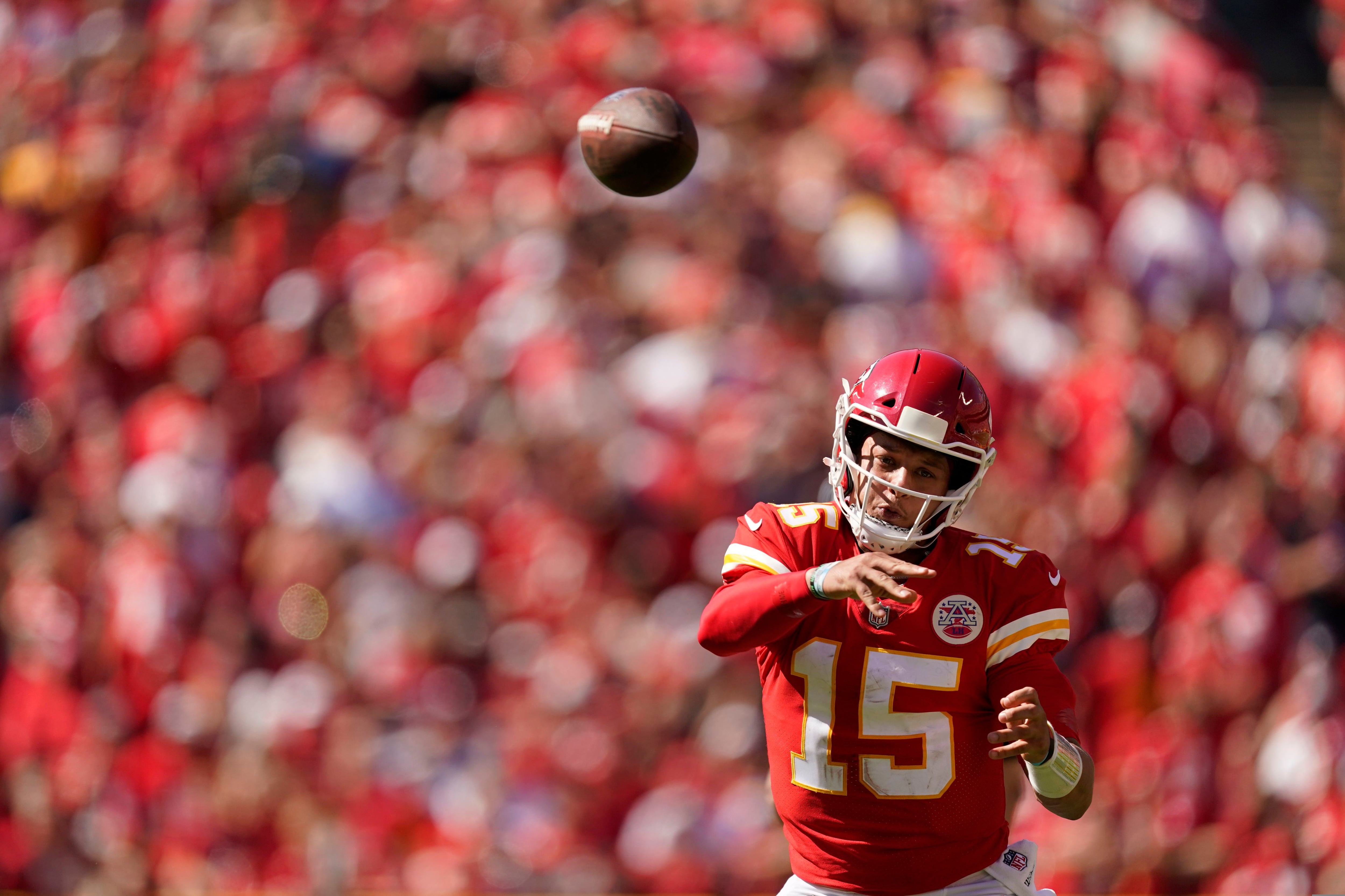 Chiefs' Patrick Mahomes excited about Kansas City's new WR room