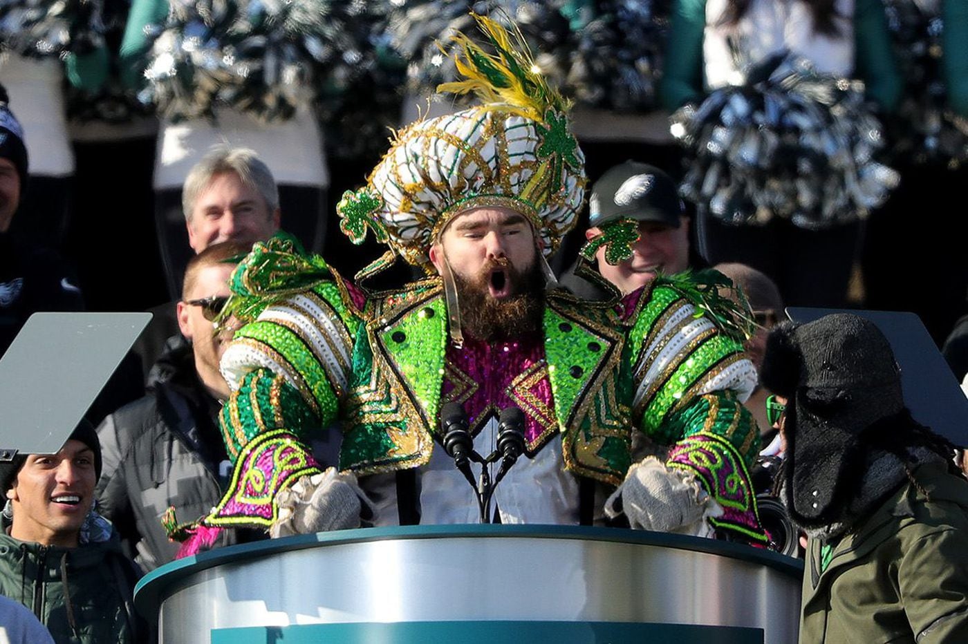Jason Kelce on Eagles parade speech: I was worried about the swearing