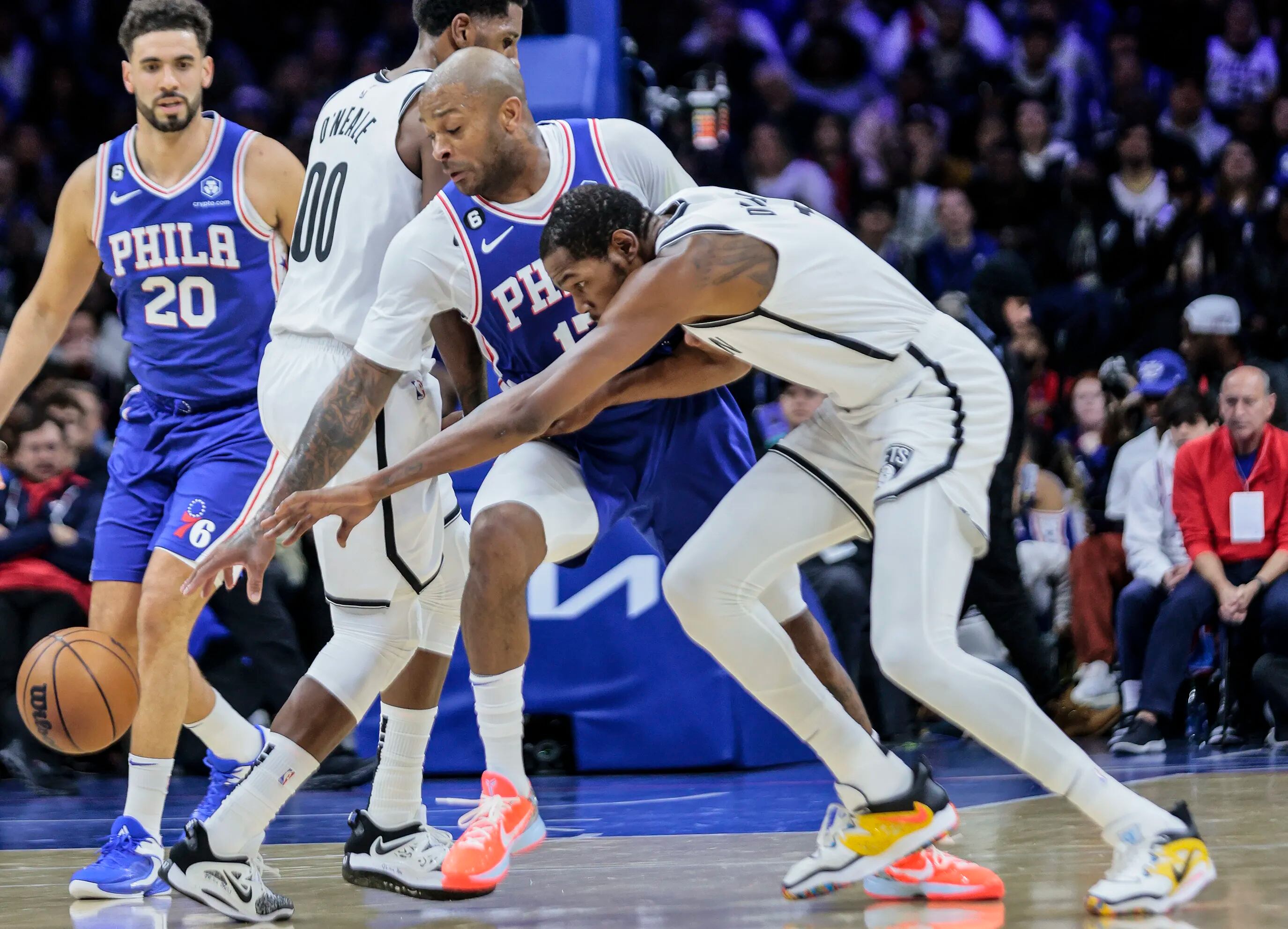 Kevin Durant blames Sixers' revolving roster for Joel Embiid and Ben  Simmons' struggles