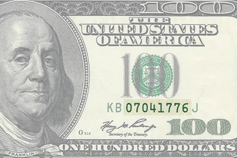 one hundred dollar bill serial number lookup