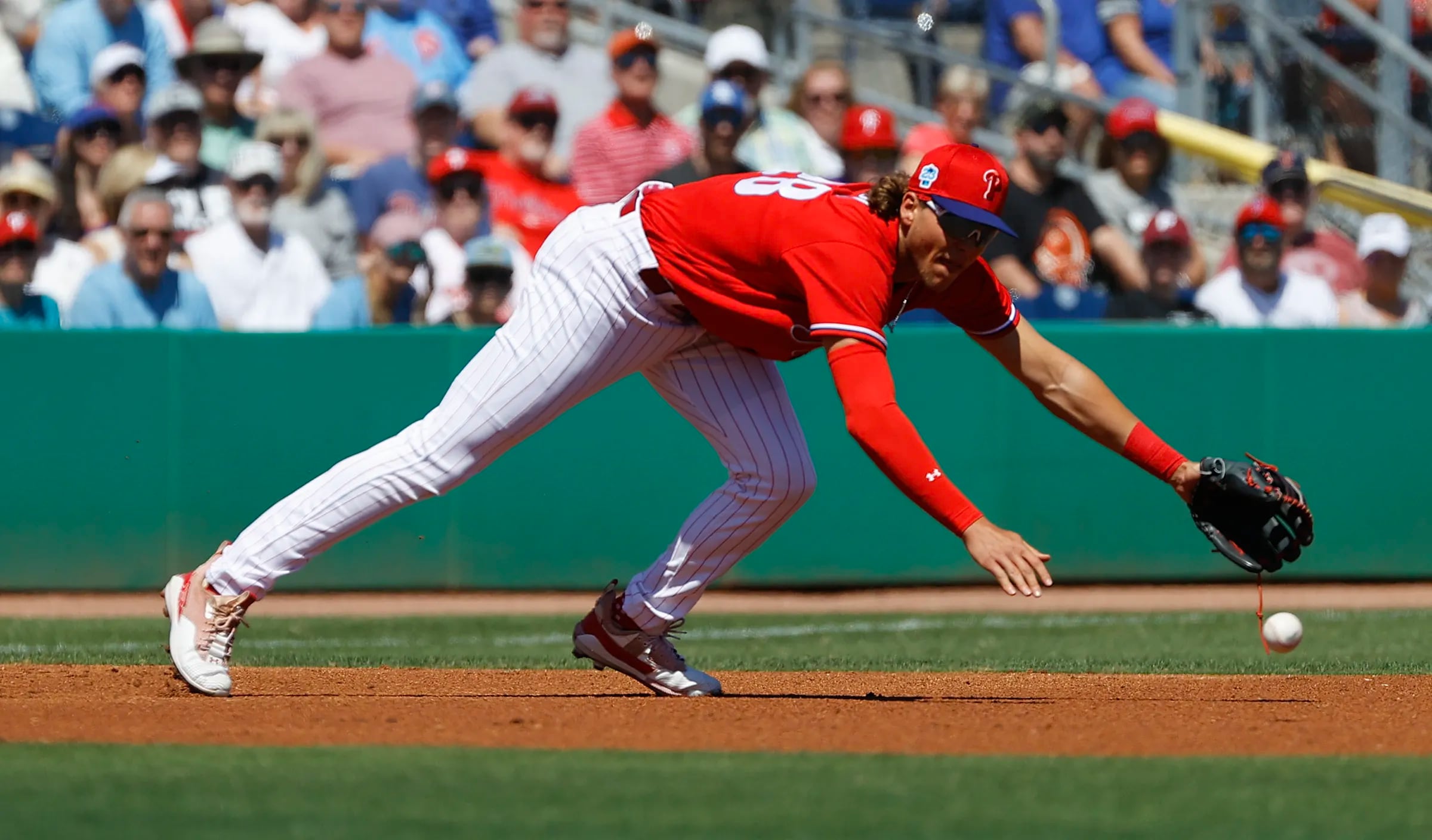 Photos from the Phillies spring training game loss to the Braves