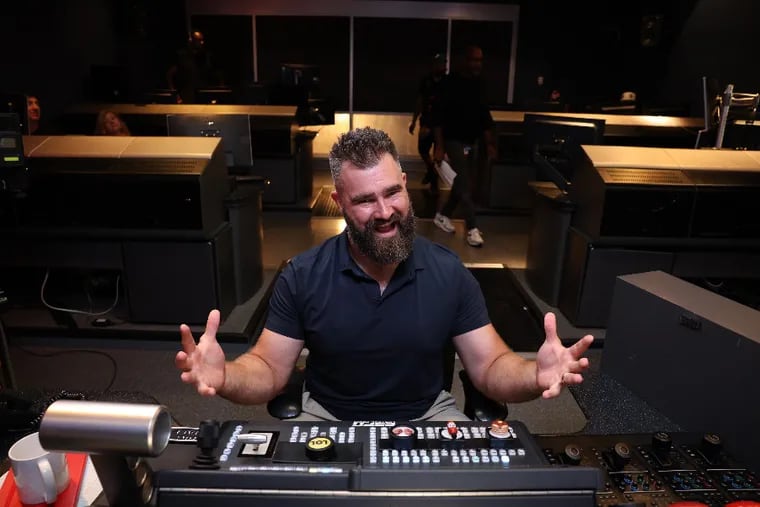 Jason Kelce is ready to begin his rookie year as an ESPN commentator.