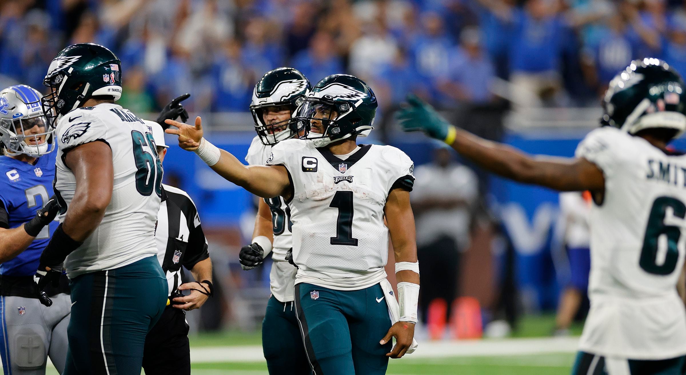 Eagles vs. Lions score, takeaways: A.J. Brown has monster debut as  Philadelphia survives Detroit in Week 1 