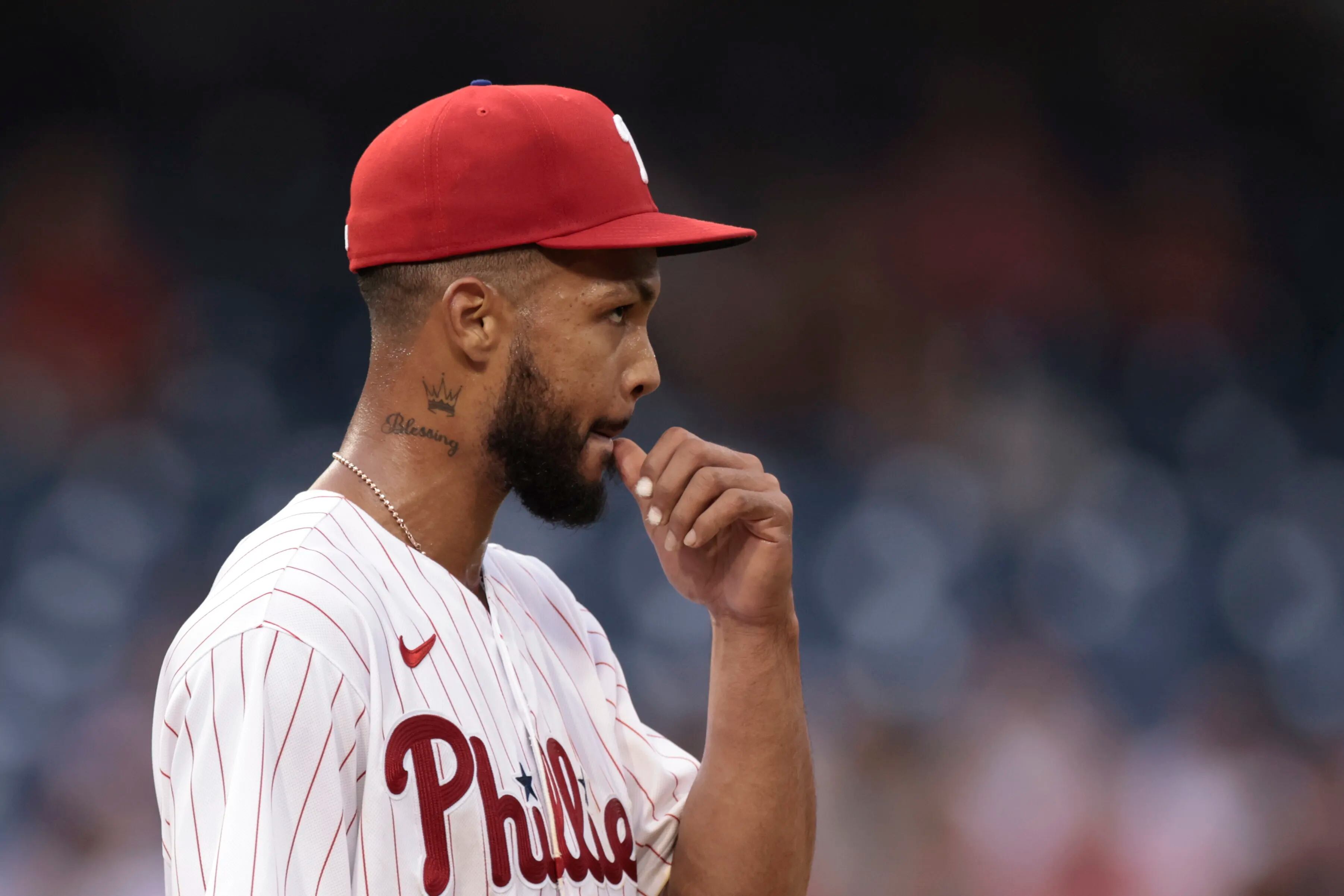 Fans young and old were in attendance to see Philadelphia Phillies  outfielder Brandon Marsh play for