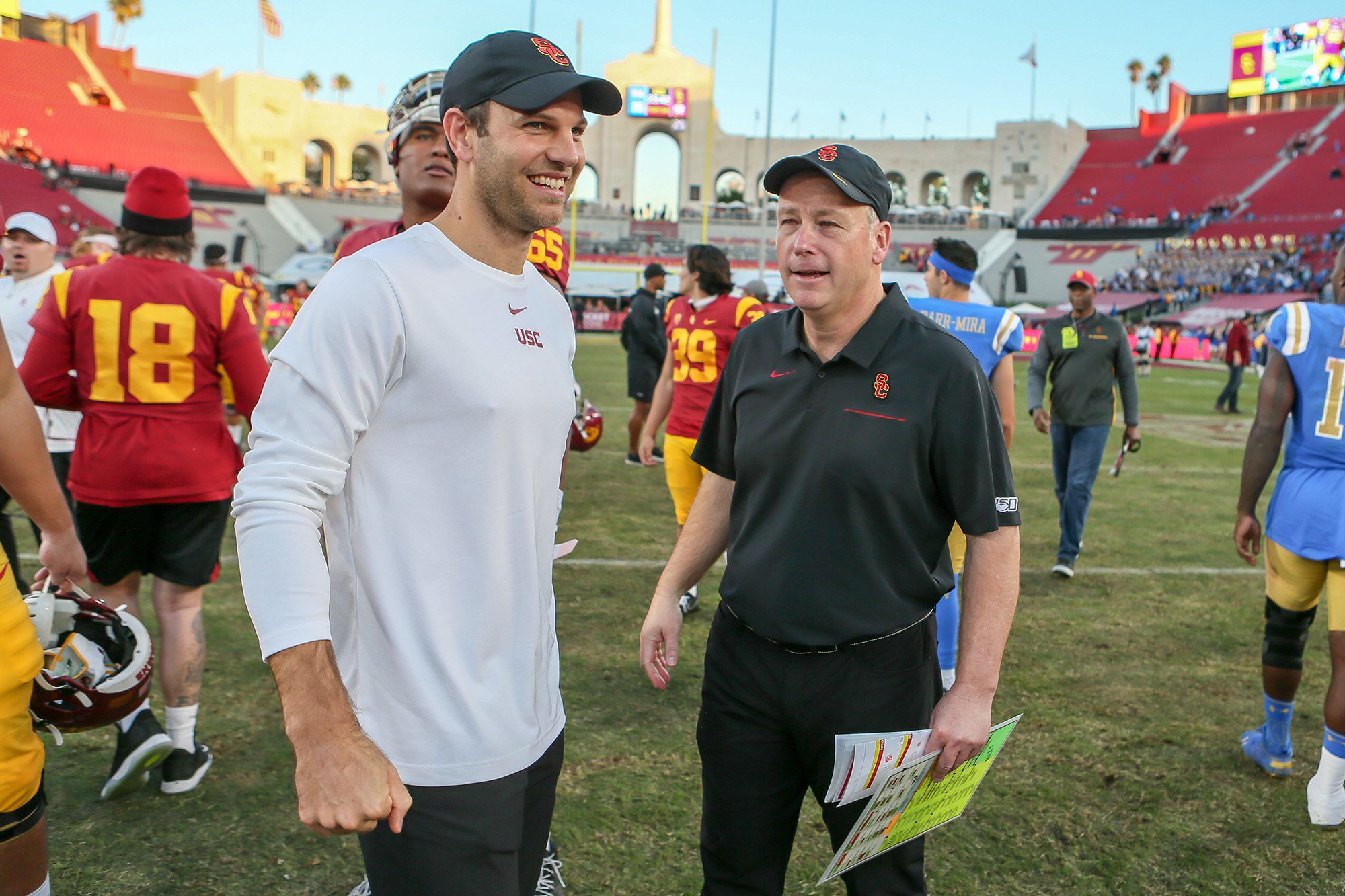 USC hires Graham Harrell as offensive coordinator - Los Angeles Times