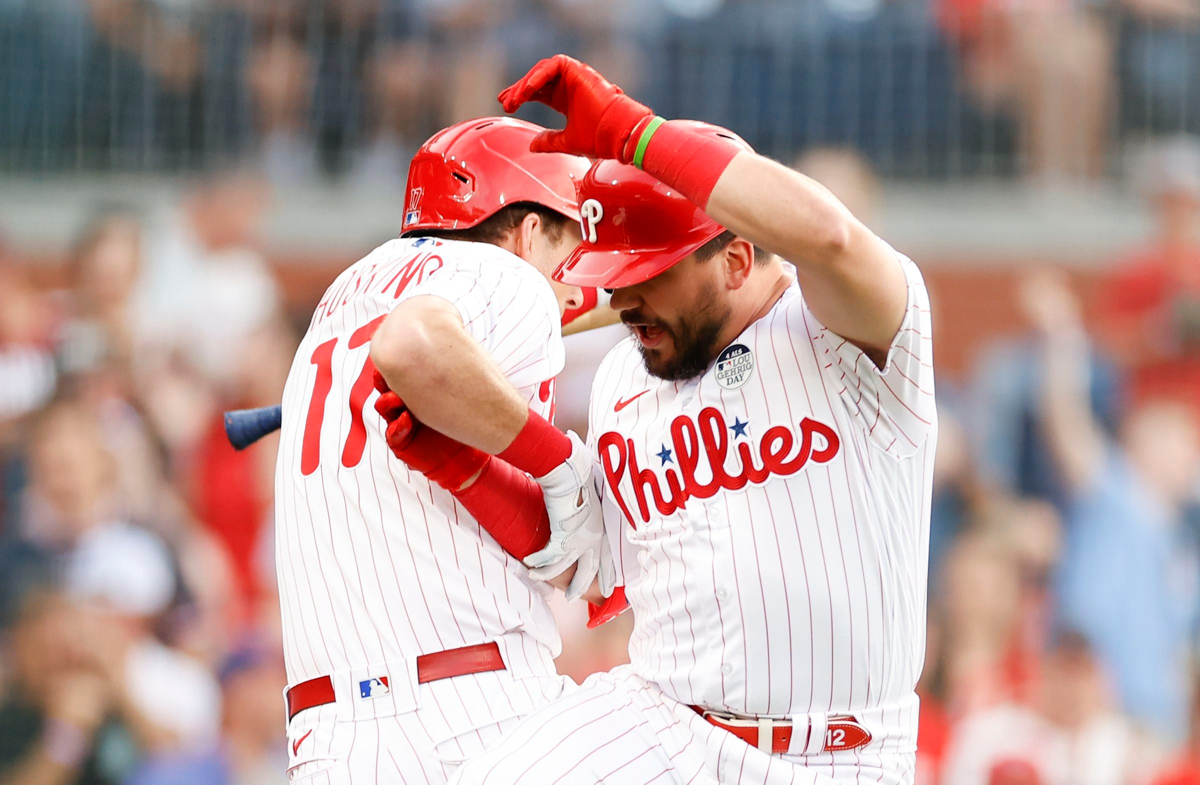 Kyle Schwarber with a grand slam today! #schwarbomb 💣 Kyle has 9 home runs  and 20 RBIs in June. Phillies with 19 runs today in the win…