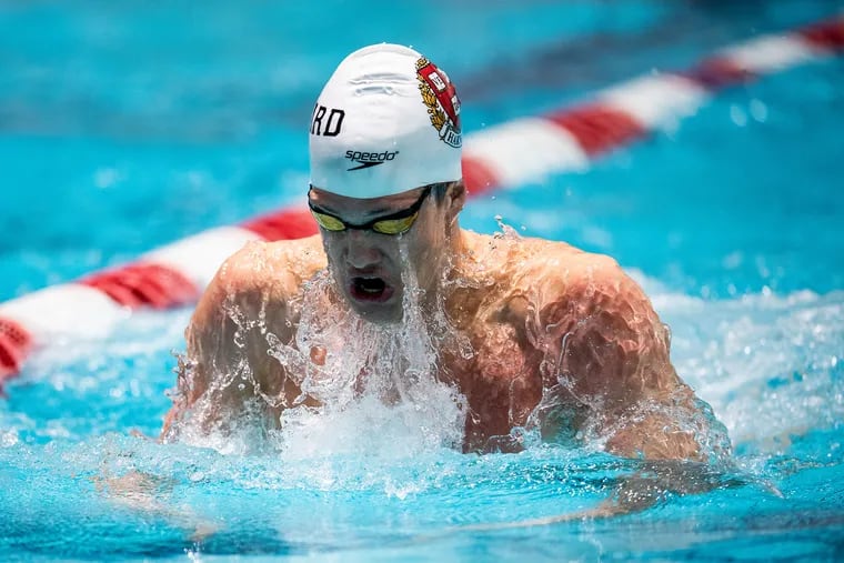 David Abrahams, a Haverford High graduate, is a junior at Harvard University, where he competes on the swim team. He has qualified for three events at the Paralympics in Tokyo.