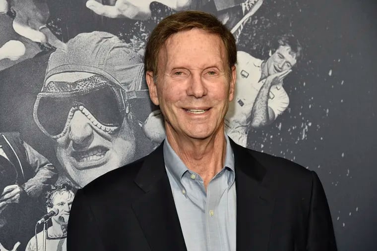 FILE - In this June 27, 2018 file photo, Bob Einstein arrives at the Los Angeles premiere of "Robin Williams: Come Inside My Mind" at the TCL Chinese Theatre.  Albert Brooks, the younger brother of Einstein, says the comedy veteran known for "The Smothers Brothers Comedy Hour" and "Curb Your Enthusiasm" has died. He was 76.  Brooks posted a tweet Wednesday, Jan. 2, 2019, in which he said Einstein "will be missed forever."  (Photo by Chris Pizzello/Invision/AP, File)