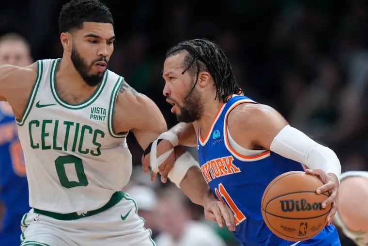 Jayson Tatum and the Celtics will host Jalen Brunson and the Knicks on opening night, Oct. 22.