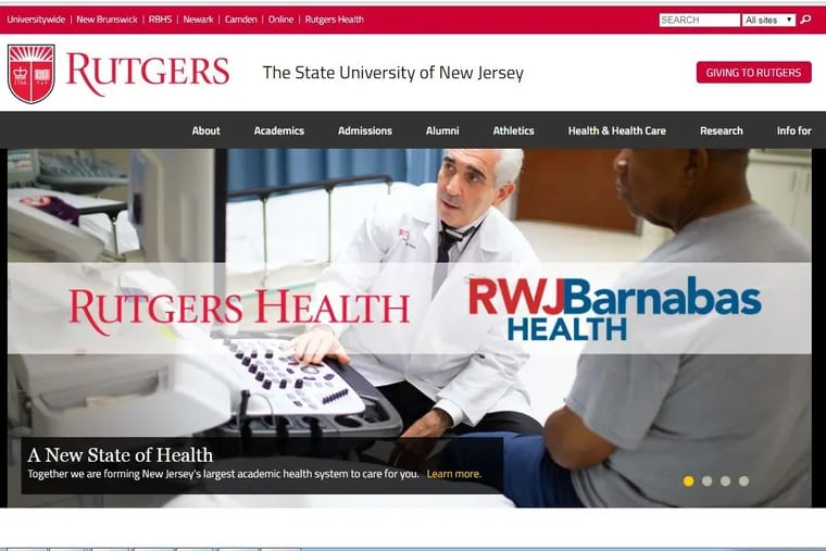 Rutgers University and RWJ Barnabas have formed a partnership to function as an academic medical center.
