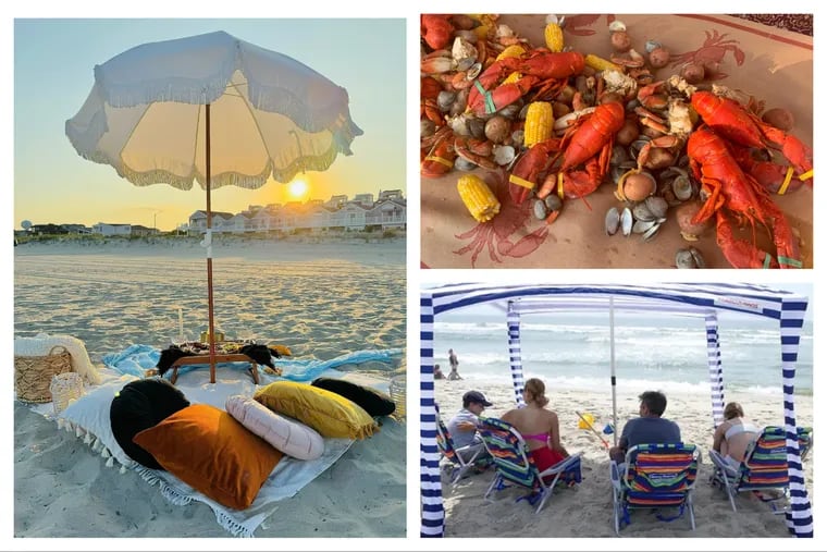 Amenities businesses have proliferated down the Shore in recent years, offering everything from catered picnics to lobster boils to beach cabana rentals.