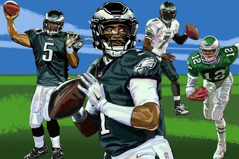 Randall Cunningham was the first NFL quarterback to throw four