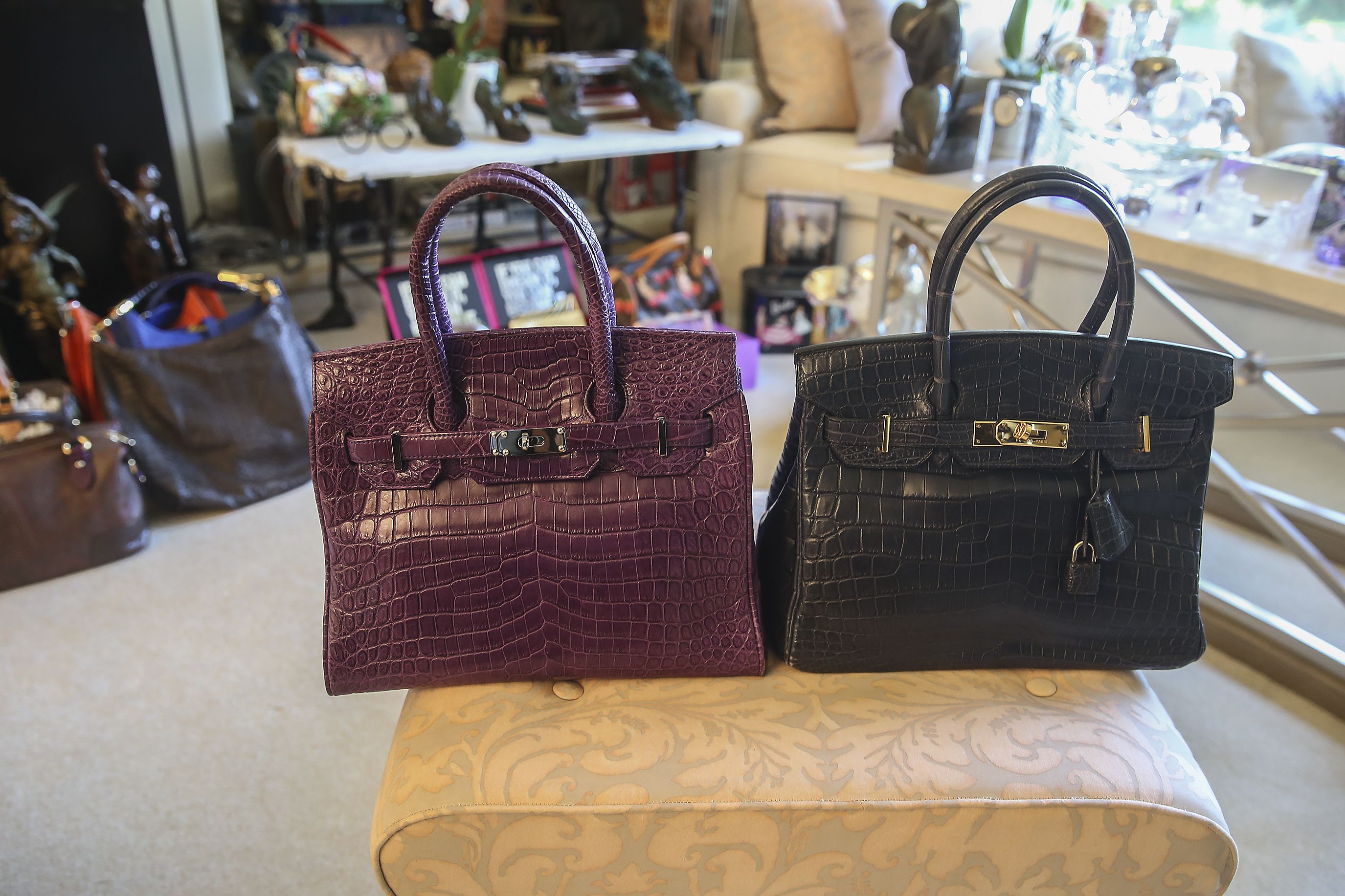 This Pa. woman owns 3,000 handbags, and she keeps them in an army