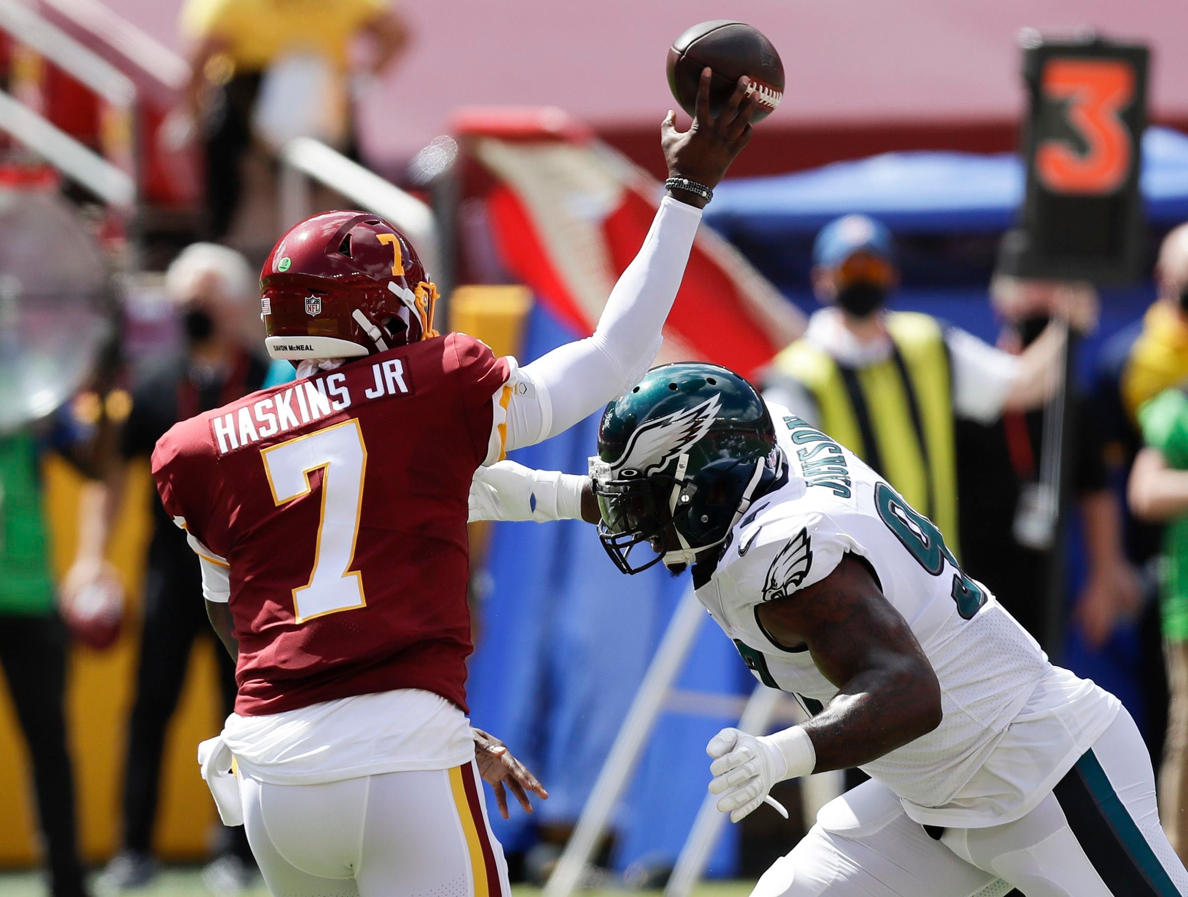 NFL Week 1: Washington Redskins vs Philadelphia Eagles 1st Quarter