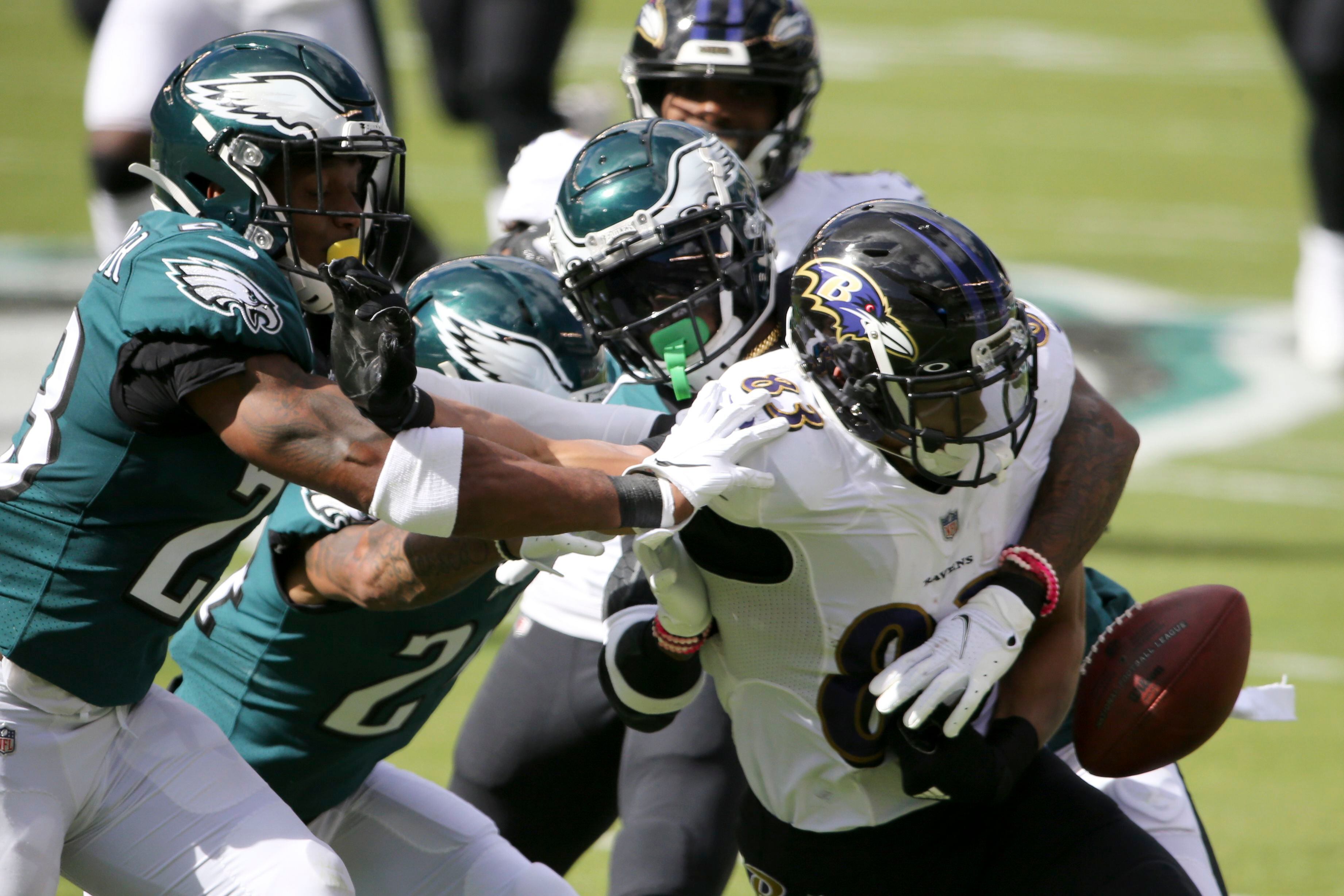 Philadelphia Eagles lose to Baltimore Ravens, 30-28, as Carson Wentz's  comeback effort falls short