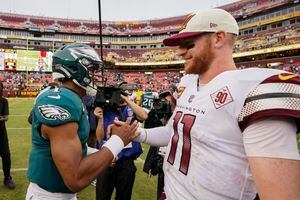 Randall Cunningham shares his advice for Carson Wentz