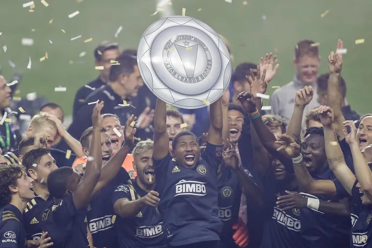 Ray Gaddis helped the Union win the Supporters' Shield last year, the team's first trophy.