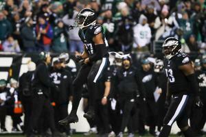 Top-seeded Eagles start playoff run against Giants - The San Diego  Union-Tribune