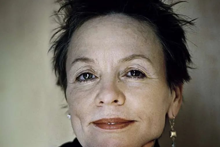 Laurie Anderson will be in Princeton Friday. (TIM KNOX)