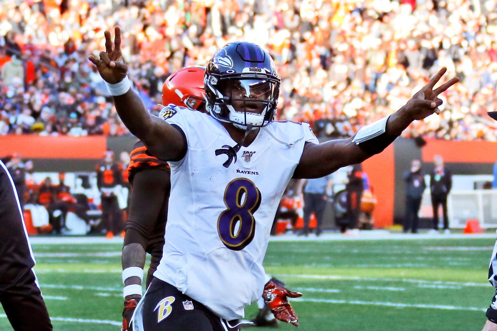 Ravens go up 20-13 on Lamar Jackson run - NBC Sports