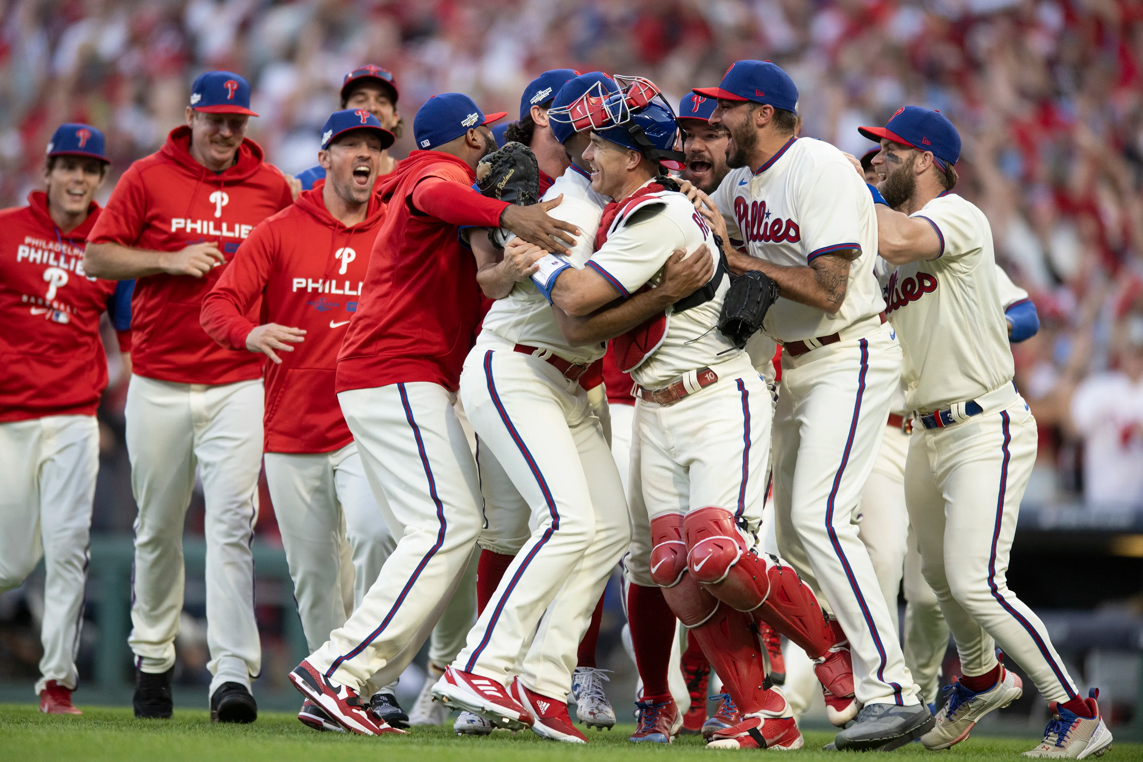 Photos: Phillies win the National League Championship