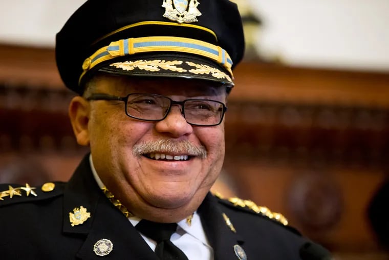 Police Commissioner Charles Ramsey announced his retirement Wednesday.