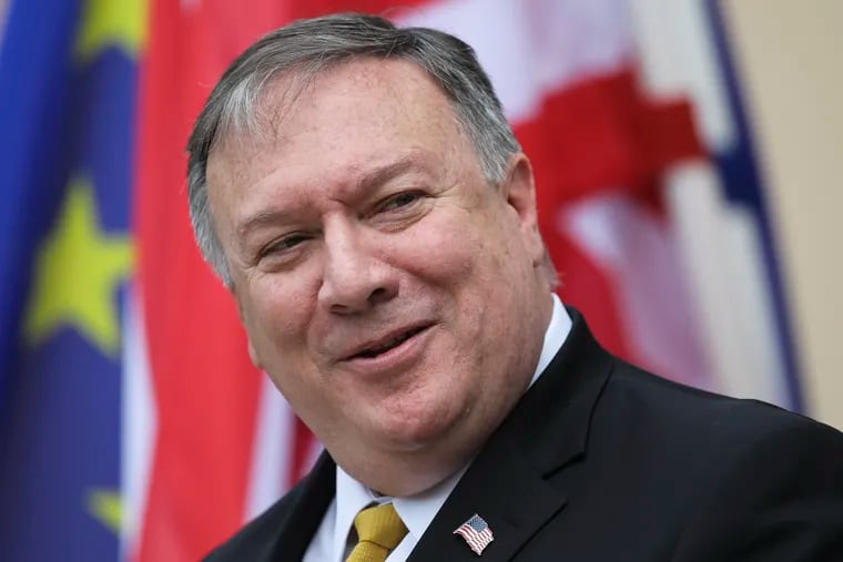 Secretary of State Mike Pompeo delivered a sobering assessment of the prospects of the Trump administration's long-awaited Middle East peace plan in a closed-door meeting with Jewish leaders, saying "one might argue" that the plan is "unexecutable" and it might not "gain traction." He expressed his hope that the deal isn't simply dismissed out of hand. (AP Photo/Markus Schreiber, File)