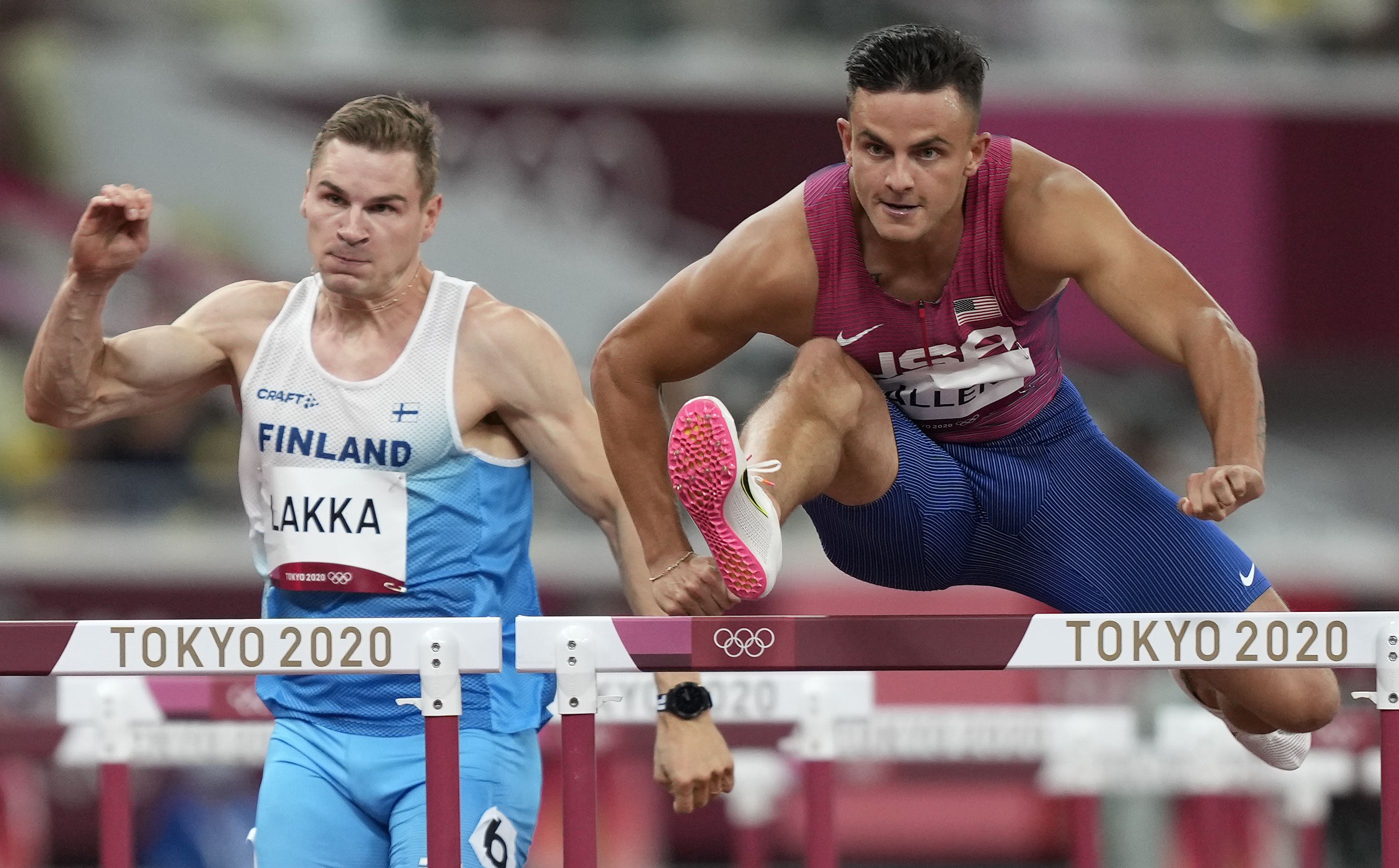 Olympian Devon Allen plans to compete in races, including the Penn Relays,  during the Eagles offseason