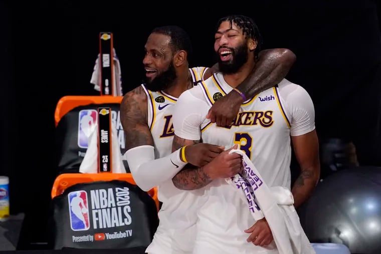 NBA Finals: Lakers beat Miami Heat in Game 6 for 17th title - Los Angeles  Times