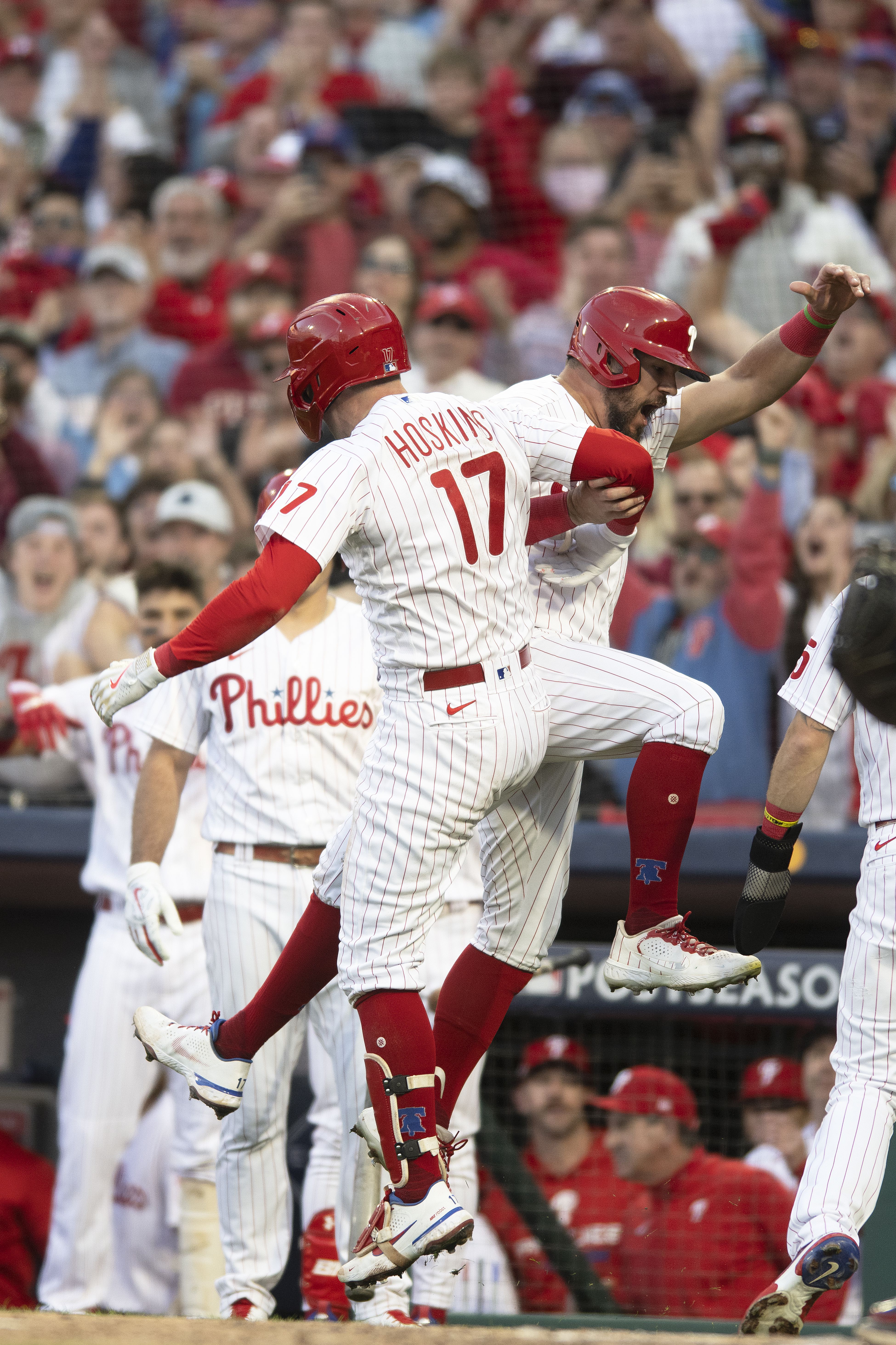Rhys Hoskins injury: Alec Bohm, Miguel Sanó and more options for Phillies  at first base – maybe Bryce Harper? 