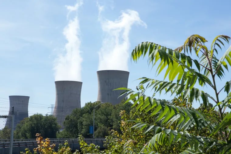 The Three Mile Island Nuclear Generating facility in Middletown, Pa., in 2019.