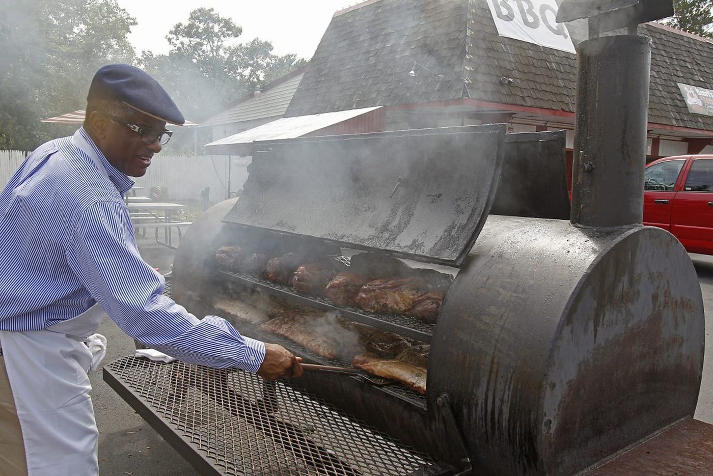 Doug Henri turns out some of the best barbecue in the region at Henri’s Hotts Barbecue in Folsom. 