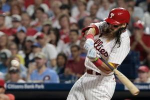 Brandon Marsh plays with wet hair, barks like a dog, is huge in Japan, and  is loved by the Phillies