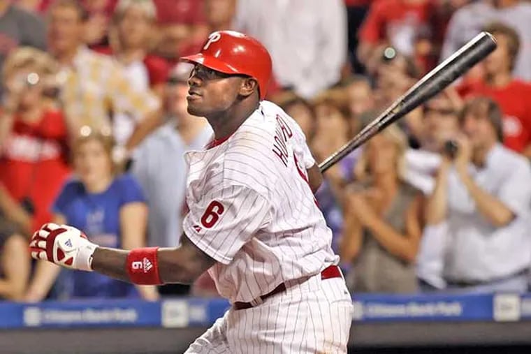 Ryan Howard trends on Twitter after MLB bans shift