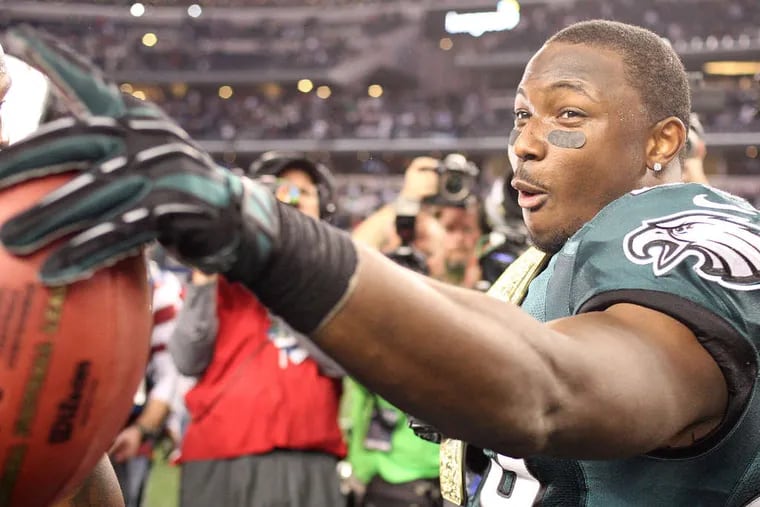 LeSean McCoy, seen here in 2014, will enter the Eagles Hall of Fame on Nov. 3.