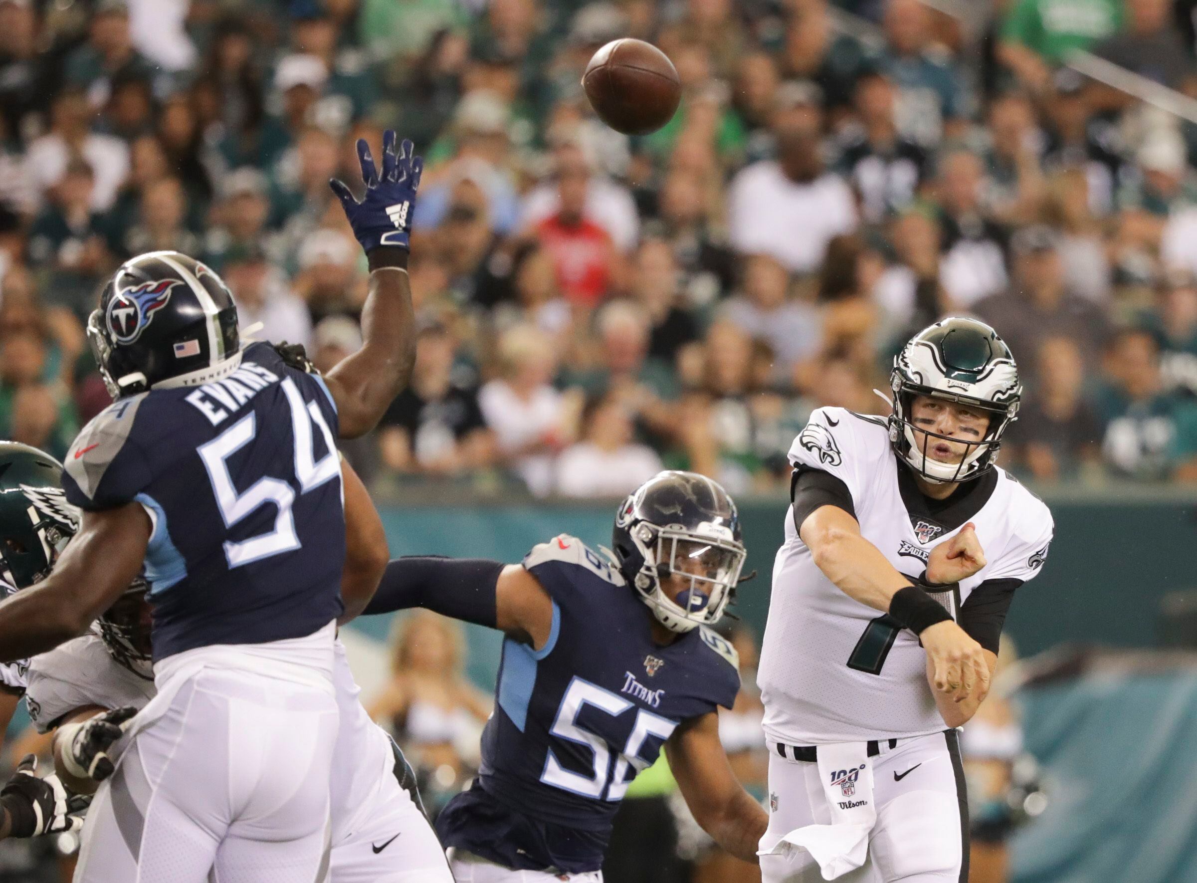 Tennessee Titans beat Philadelphia Eagles 27-10 in Preseason opener