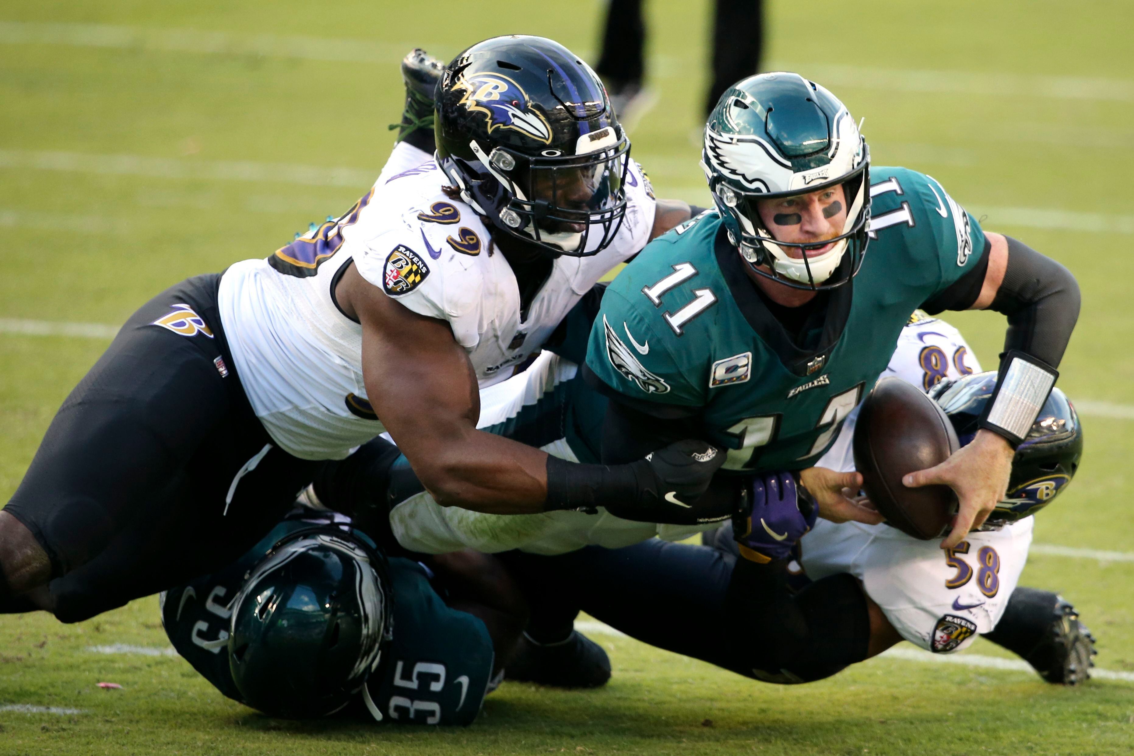 Philadelphia Eagles fall short in 30-28 loss to Baltimore Ravens — NFL,  Week 6