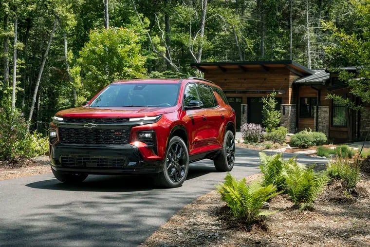 The Chevrolet Traverse gets a rugged new look for 2024, matching it to the rest of the brand’s SUVs.