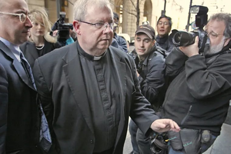 Msgr. William J. Lynn has been accused of covering up abuse. (Alejandro A. Alvarez / Staff Photographer)
