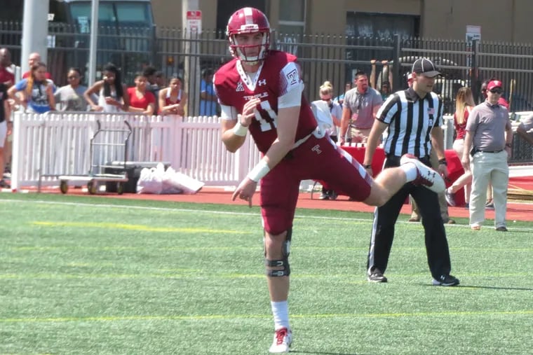 Temple quarterback Trad Beatty still has to show he should be the full-time starter.