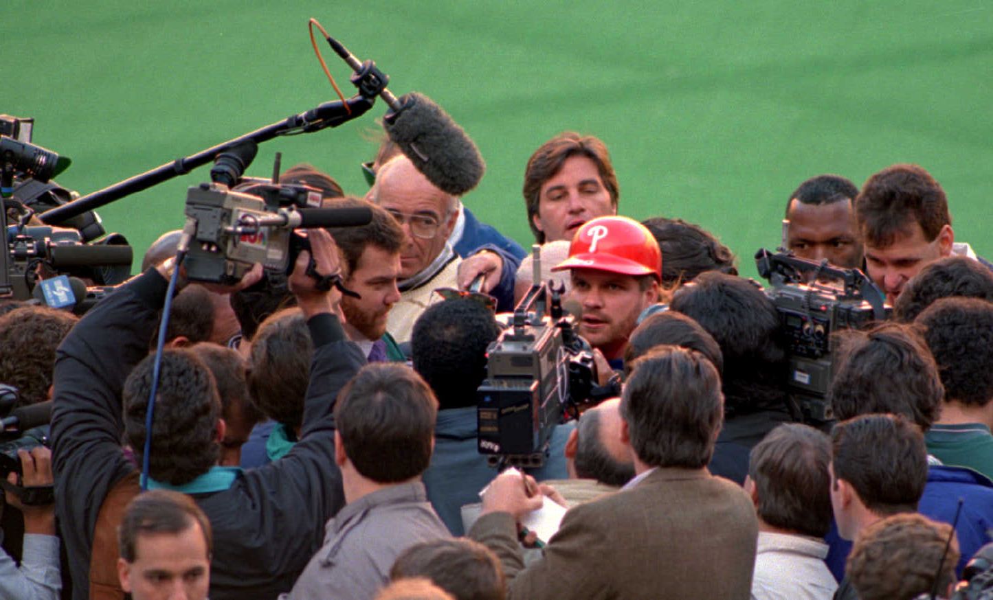 John Kruk was a hit for the 1993 Phillies and 'solid gold' for David  Letterman on late night TV, National Sports